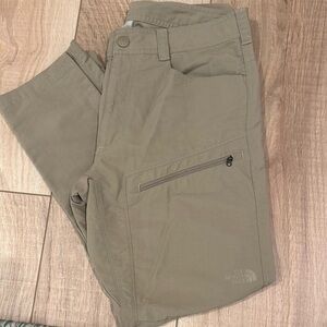 The North Face Tan Cargo Pants Versatile Outdoor quick dry Essential